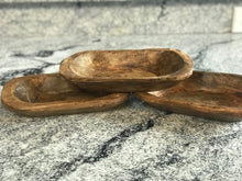 Load image into Gallery viewer, Petite Wood Dough Bowl