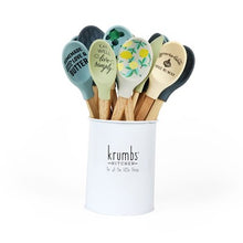Load image into Gallery viewer, Krumbs Kitchen Farmhouse Silicone Spoons
