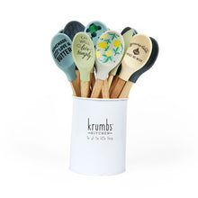 Load image into Gallery viewer, Krumbs Kitchen Farmhouse Silicone Spoons