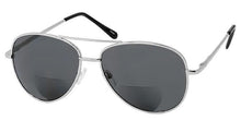 Load image into Gallery viewer, Aviator Sunglasses with Bifocal +2.00 Power
