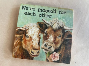 COWS IN LOVE MAGNET