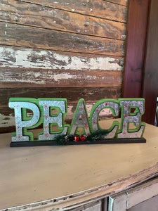 Christmas Tabletop - Peace