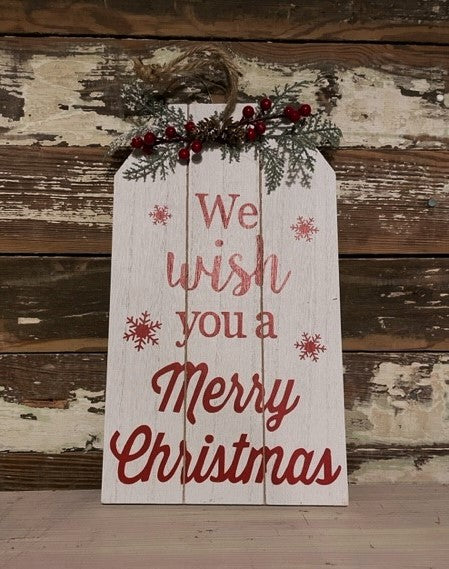 Gift Tag Hanger - Merry Christmas