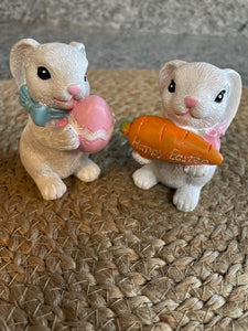 Bunny Figurine with Carrot
