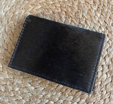 Load image into Gallery viewer, Leather Card Holder - Black
