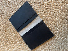 Load image into Gallery viewer, Leather Card Holder - Black
