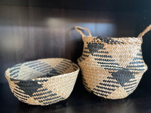Collapsible Wicker Basket