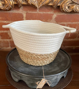 Wicker & Woven Rope Basket