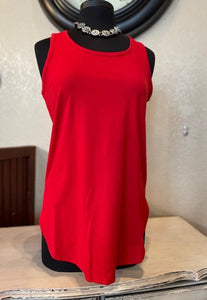 Basic Tank Top - Red